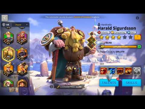 RoK101-VIP15-63.7M Power-maxed 8 legend heroes-94k Gems- 2B rss