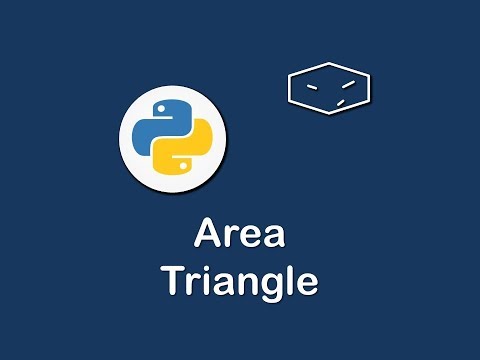 Learn area of triangle in python - Mind Luster