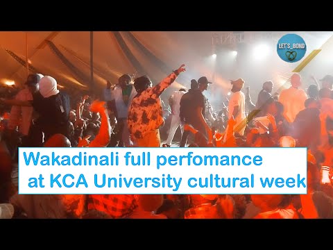 WAKADINALI FULL performance at KCA University Cultural week