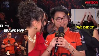 Shanks Reacts to NRG Post-Match Interview After Winning Champions 2025 & Brawk’s MVP Award