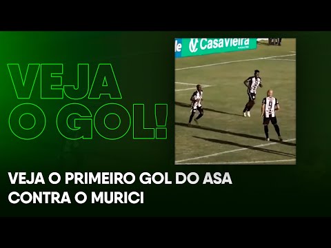 Veja o primeiro gol do ASA contra o Murici pelo campeonato Alagoano