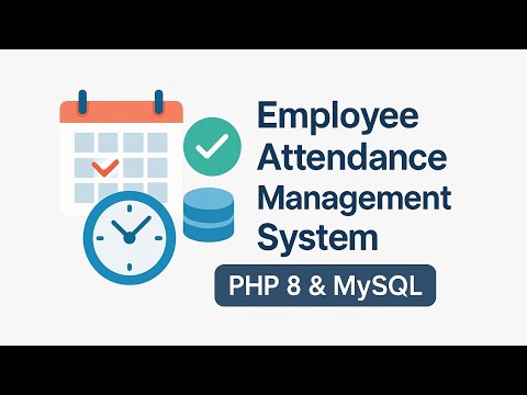 Employee Attendance Management System in PHP MySQL | Source Code + Live Demo