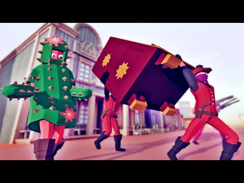 Totally Accurate Bank Robbery Simulator - New Wild West Faction & Secret Units - TABS