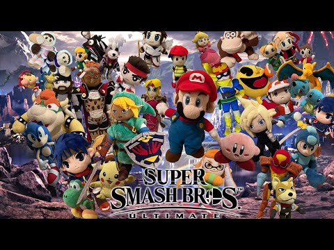 Super Smash Bros Ultimate Intro Plush REMAKE