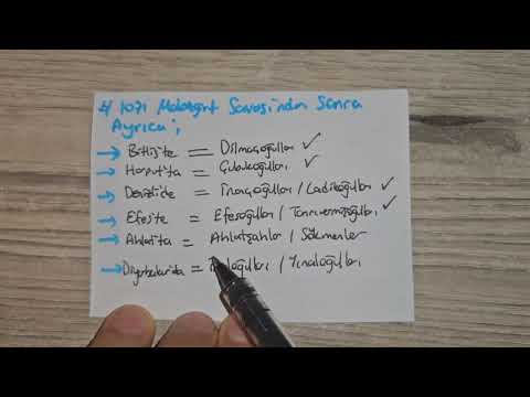 73)KPSS HISTORY 2026 | Principalities Established After the Battle of Manzikert in 1071 #kpss