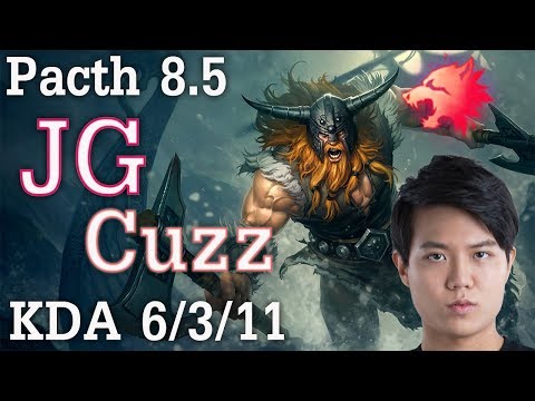 KZ Cuzz Olaf Vs Kha zix Patch 8.5 KDA 6/3/11