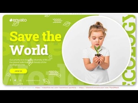 Save the Planet. Ecology Promo (Best After Effects Projects)