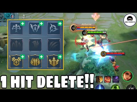 Full Damage CHOU 1 Hit Delete! Marksman Emblem - Build Top 1 Global Chou ~ MLBB
