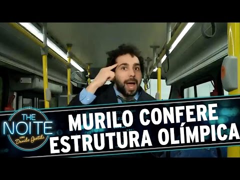 The Noite (02/08/16) - The Noite at the Games: Murilo Couto checks out the Olympic structure