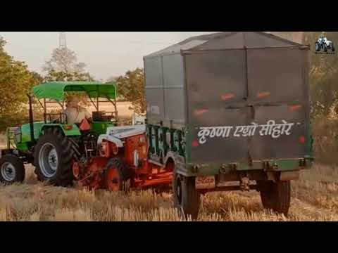 Deutz Fahr 55 vs. Straw Reaper | Deutz Fahr 55 Straw Reaper Performance | Deutz Fahr Agrolux 55