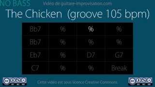 The Chicken (groove 105 bpm) NO BASS : Backing Track