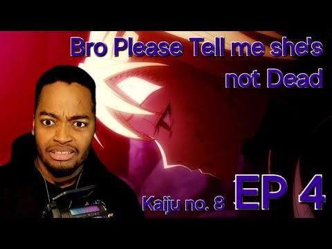 Please Tell Me She's not Dead | Kaiju no. 8 Episode 4 Reaction