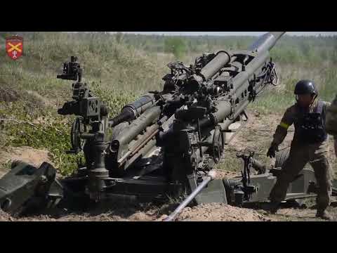 Artillery of Ukraine sends many gifts to Russian Nazis.War.Ukraine.Kharkov.Kyiv.18+