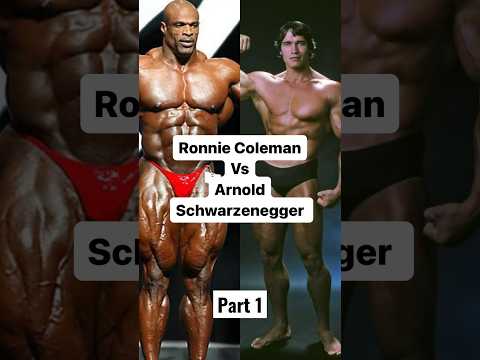 Ronnie Coleman vs Arnold