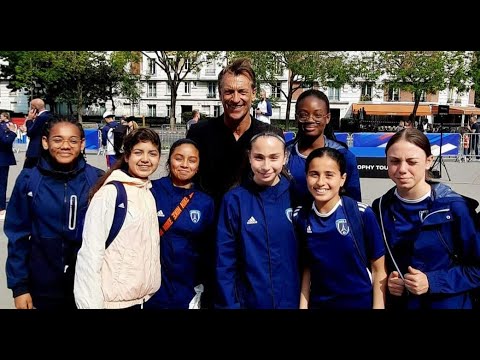 PSG-OL. Les U13 feminines du Paris FC mettent le feu au Parc des Princes