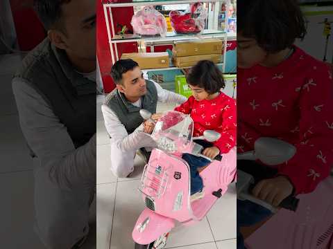 Navya ko papa scooty nahi dilwa rhe hai😳 #unbelievablenavya #shorts #navya #birthdaygift