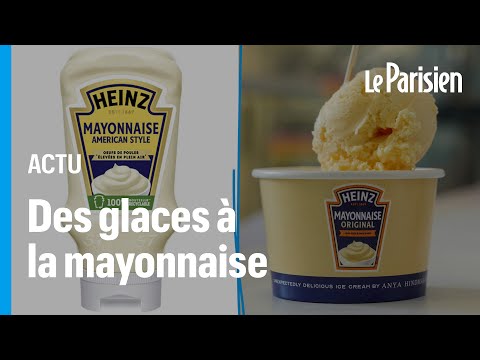 Des glaces goûts « mayo »  et ketchup pour se rafraîchir cet été à Londres