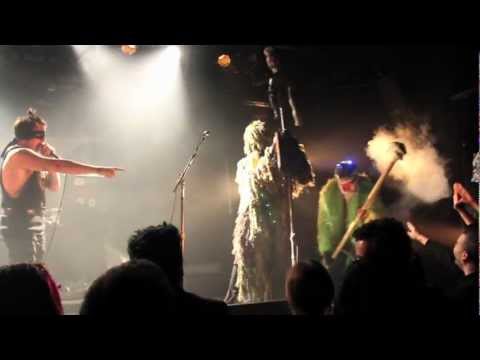 Otto Von Schirach Live w Bananna Sloth Alligator jesus Zombie Dre  LA in 4 16 2012 echoplex part 1