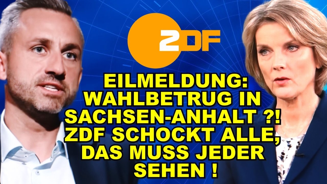 EIL: WAHLBETRUG in Sachsen-Anhalt?!