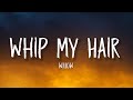 WILLOW Whip My Hair Lyrics I Whip My Hair Back And Forth TikTok Song