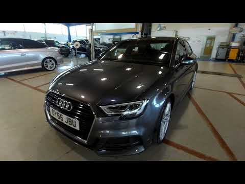 OY66JBU Audi A3 Saloon S line 1.6 TDI 110 PS S tronic