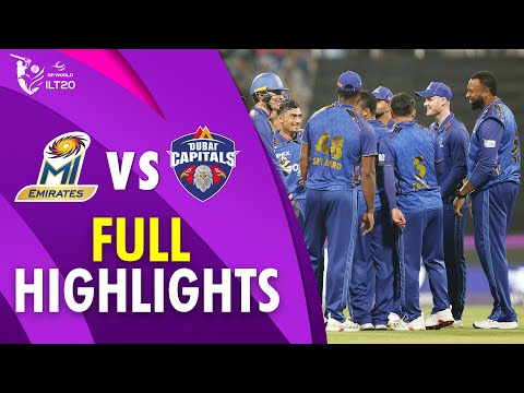 Full Highlights | MI Emirates vs Dubai Capitals | Match 28 | DP World ILT20 | M3Y1J