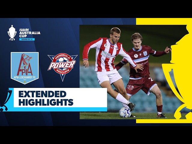 APIA Leichhardt v Peninsula Power | Extended Highlights | Hahn Australia Cup 2026 Round of 32