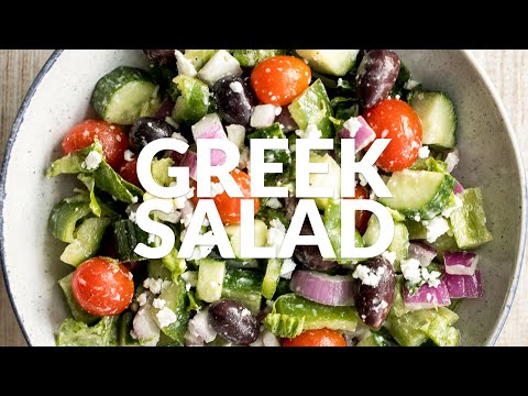 Greek Salad with Lettuce