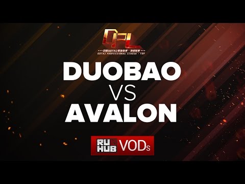 Duobao vs Avalon, DPL Season 2 - Div. A, game 2 [CrystalMay, Inmate]