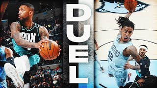 Damian Lillard - Portland Trail Blazers - Ja Morant - Memphis Grizzlies