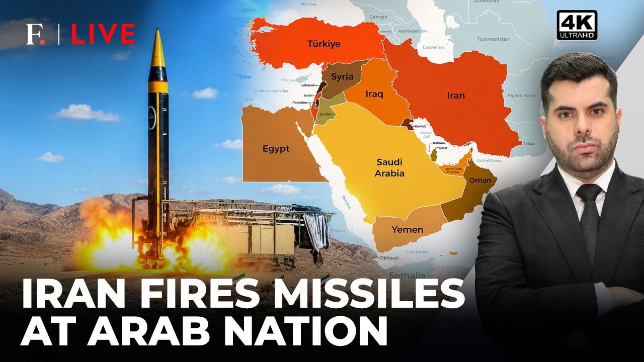 Iran Launches Missiles At Jordan After US Wave of Airstrikes | Firstpost Live | 4K