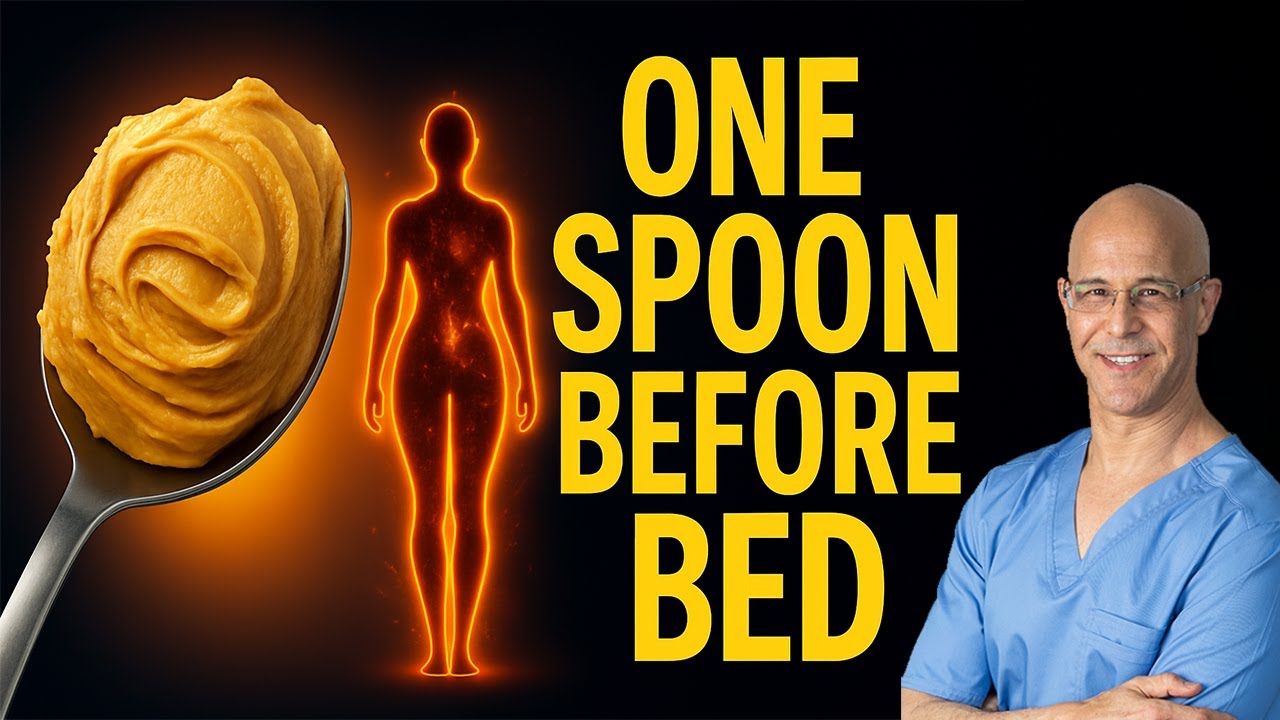 One Spoon of Peanut Butter Before Bed — Melts Belly Fat Like Ozempic | Dr. Mandell