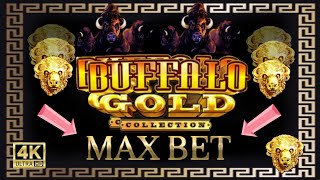 I Recovered with HUGE JACKPOTS! MAX BET on Buffalo Gold Collection Slot