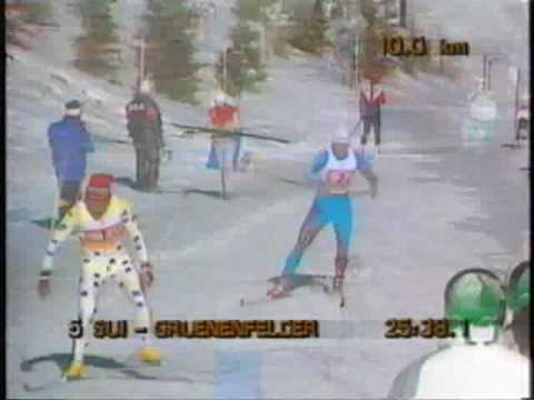Sztafeta 4x10km / 4x10K relay, Calgary 1988