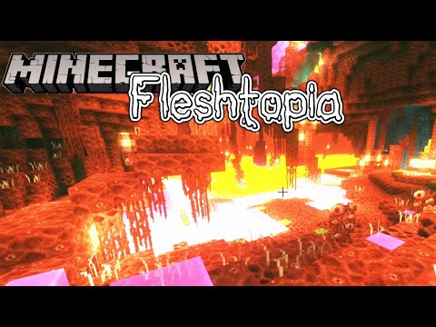 Minecraft Fleshtopia Biopunk Modpack - Lets Play! Ep.3