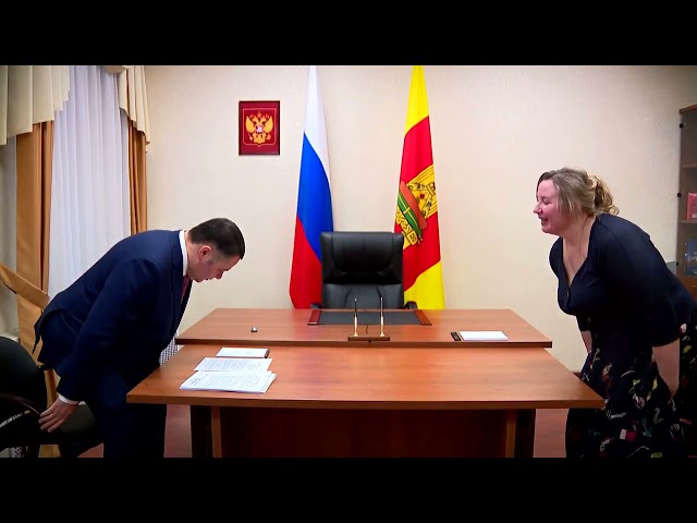 Губернатор Игорь Руденя провел личный прием граждан