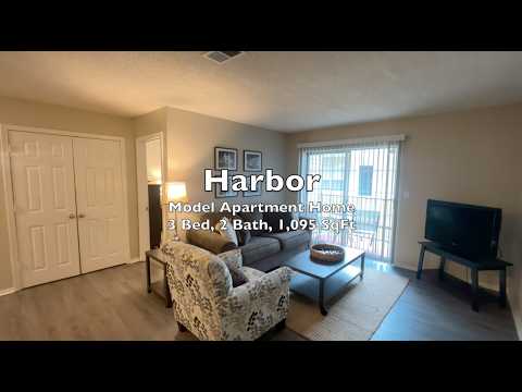 Harbor 3 Bed, 2 Bath, 1,095 SqFt