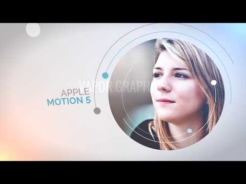 Circle Presentation: Template for Apple Motion 5 and Final Cut Pro X