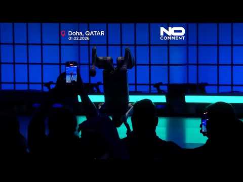 Feira de tecnologia em Doha,  no Catar