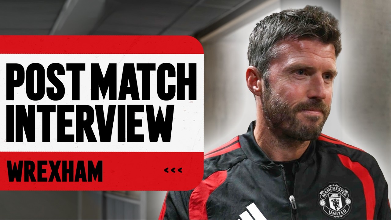 Michael Carrick & Patrick Dorgu Post-Wrexham