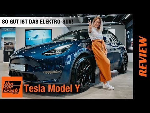 Tesla Model Y (2021) So gut ist das Elektro-SUV! ⚡️ Review | Test | Preis | 7-Sitzer | Performance