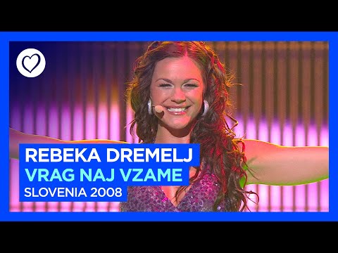 Rebeka Dremelj - Vrag Naj Vzame (LIVE) | Slovenia 🇸🇮 | First Semi-Final | Eurovision 2008