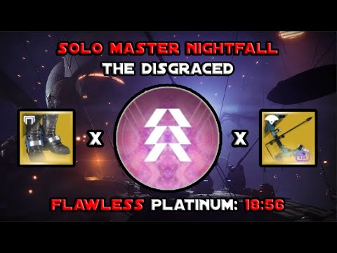 Solo Flawless Master Nightfall - The Disgraced - Prismatic Hunter [Destiny 2]