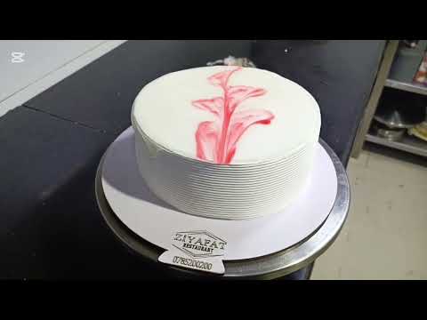 Flower cake#cake #howtomakecakecreamathome #chocolatecake #glasscake