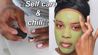 SELF CARE PAMPER ROUTINE AT HOME! QUARANTINE IDEA!