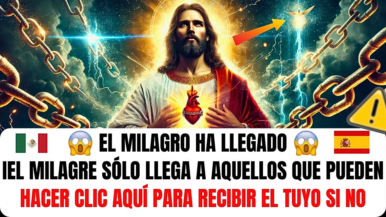 ¡HIJO, PARA RECIBIR TU MILAGRO DEBES TOMAR POSESIÓN! ¡NO IGNORAR! mensaje de dios hoja