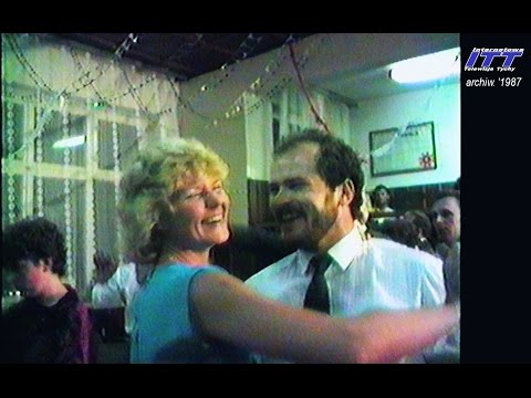 Wesele na działkach '1987r, pierwszy taniec. Dawniej było jakoś inaczej...