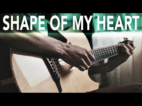 SHAPE OF MY HEART (Sting) — Acoustic guitar cover