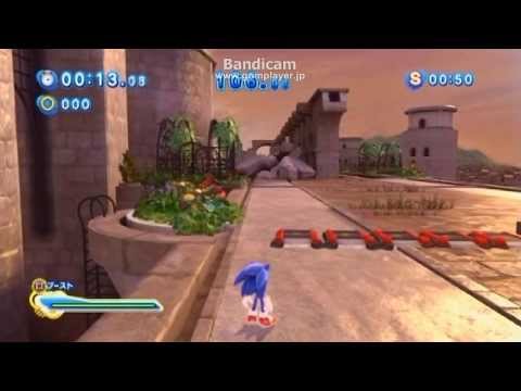 Sonic Generations Rooftop Run Endless Boost Challenge CHAOS CONTROL Glitch