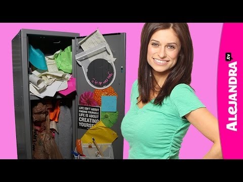 放學時如何清理儲物櫃？ (How to Clean Out Your Locker for End of School)